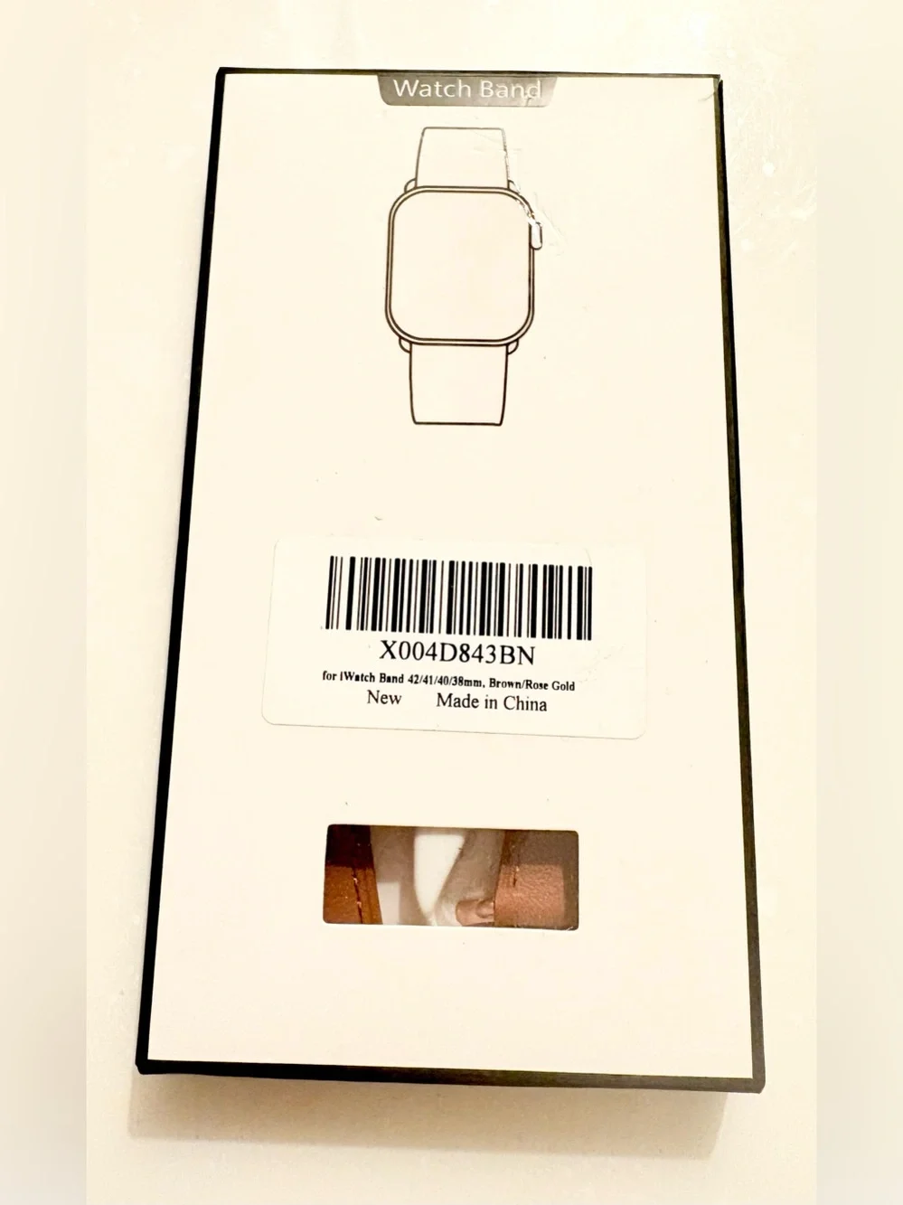 Rose Gold Replacement Watch Band for Smartwatches 42/41/40/38mm